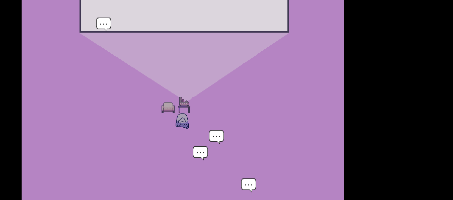 Screenshot of projection game