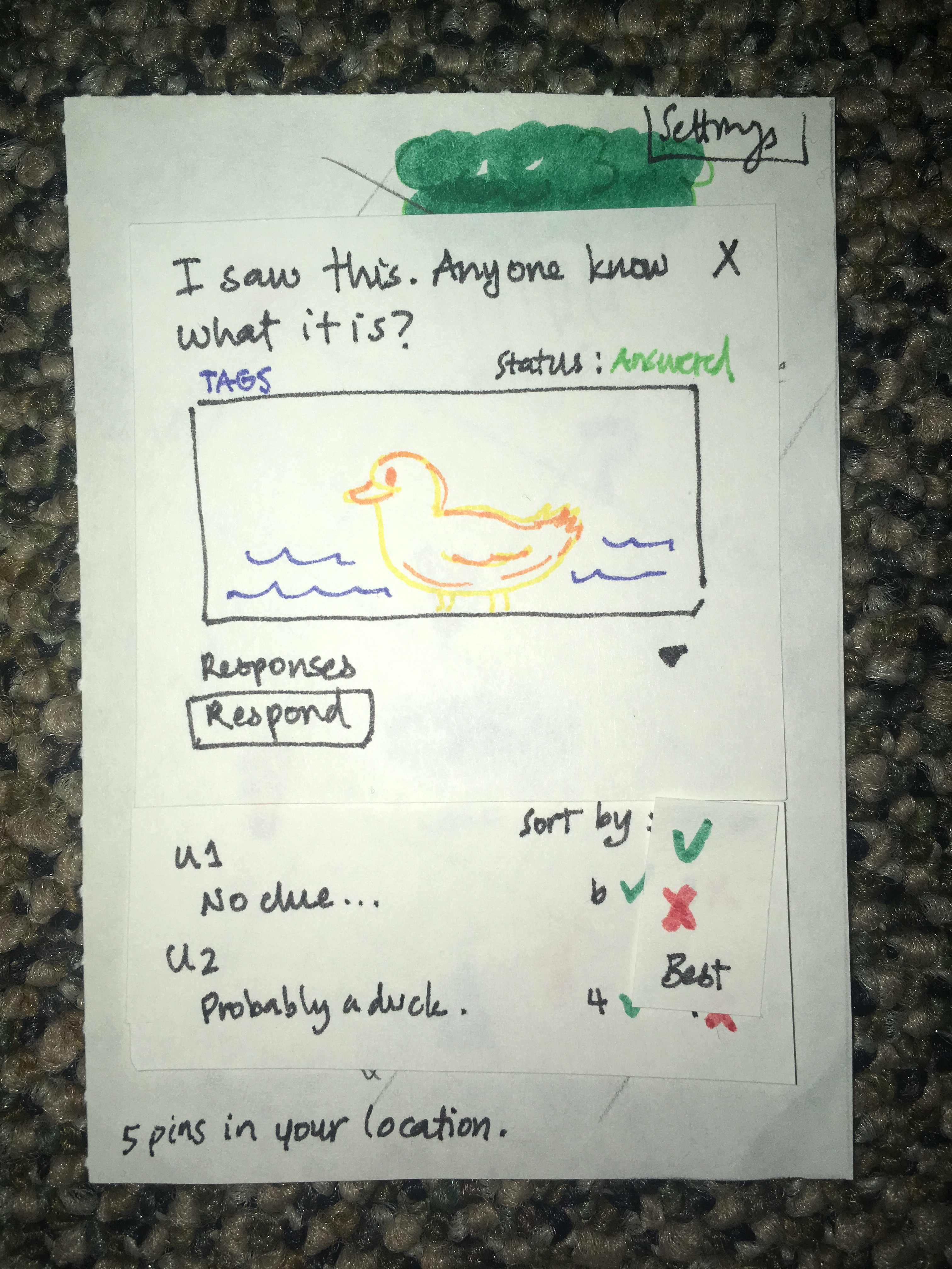 Paper prototype image