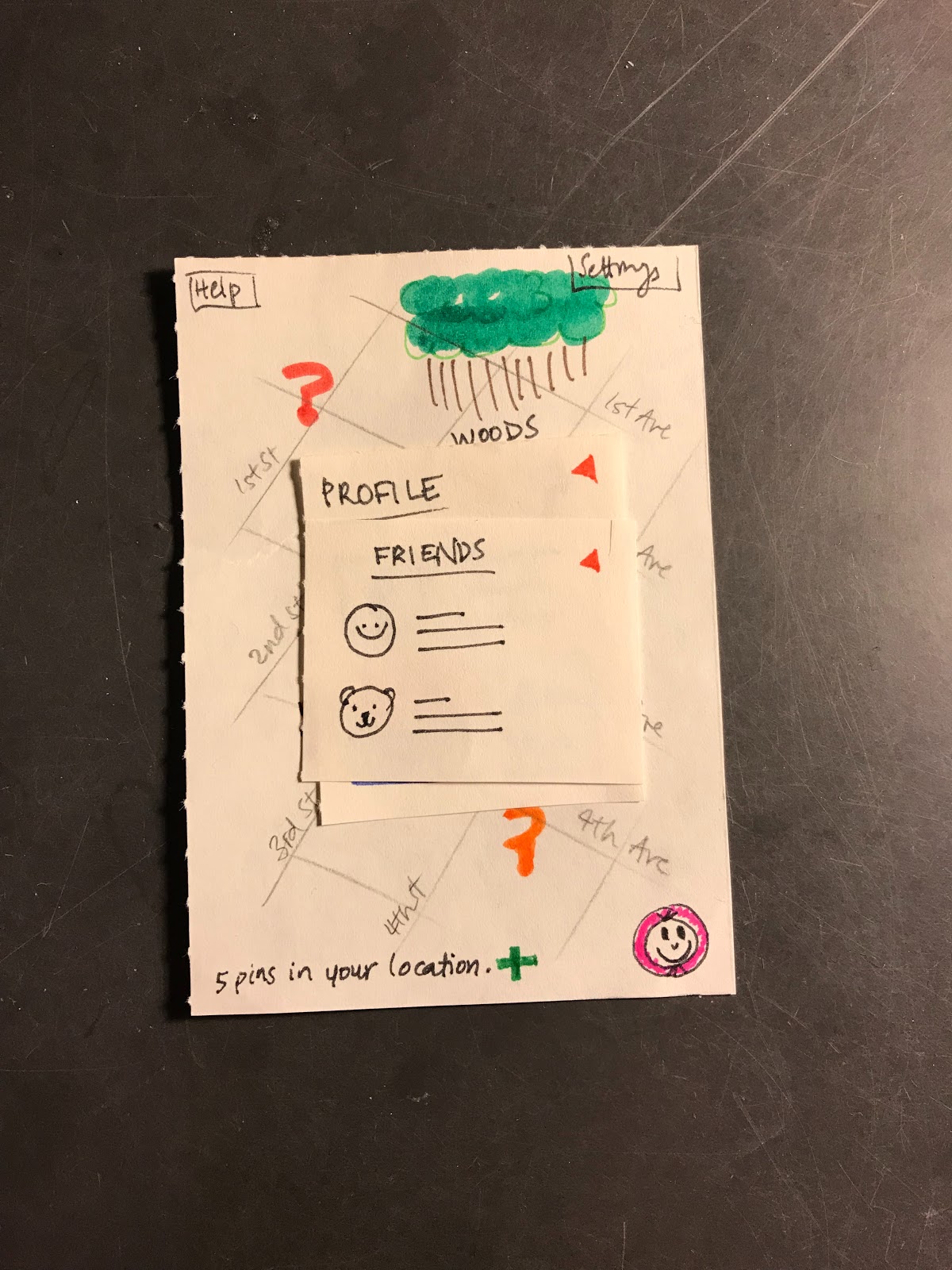 Paper prototype image